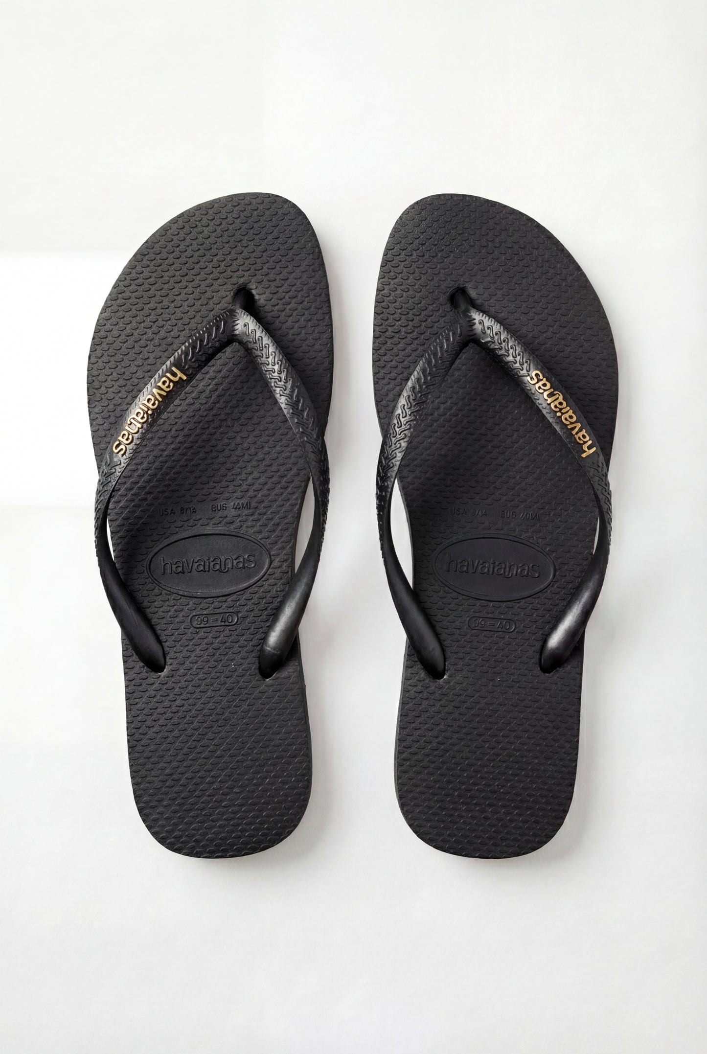 Havaianas logo metallic